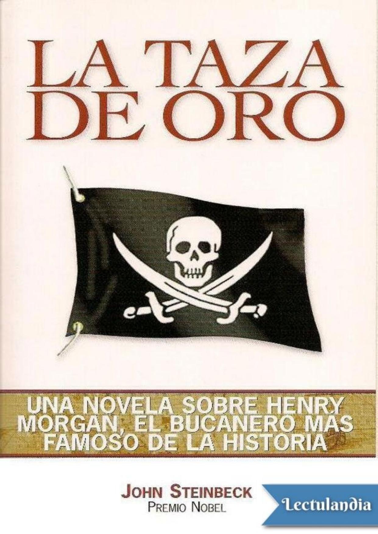 La taza de oro de John Steinbeck, portada del libro