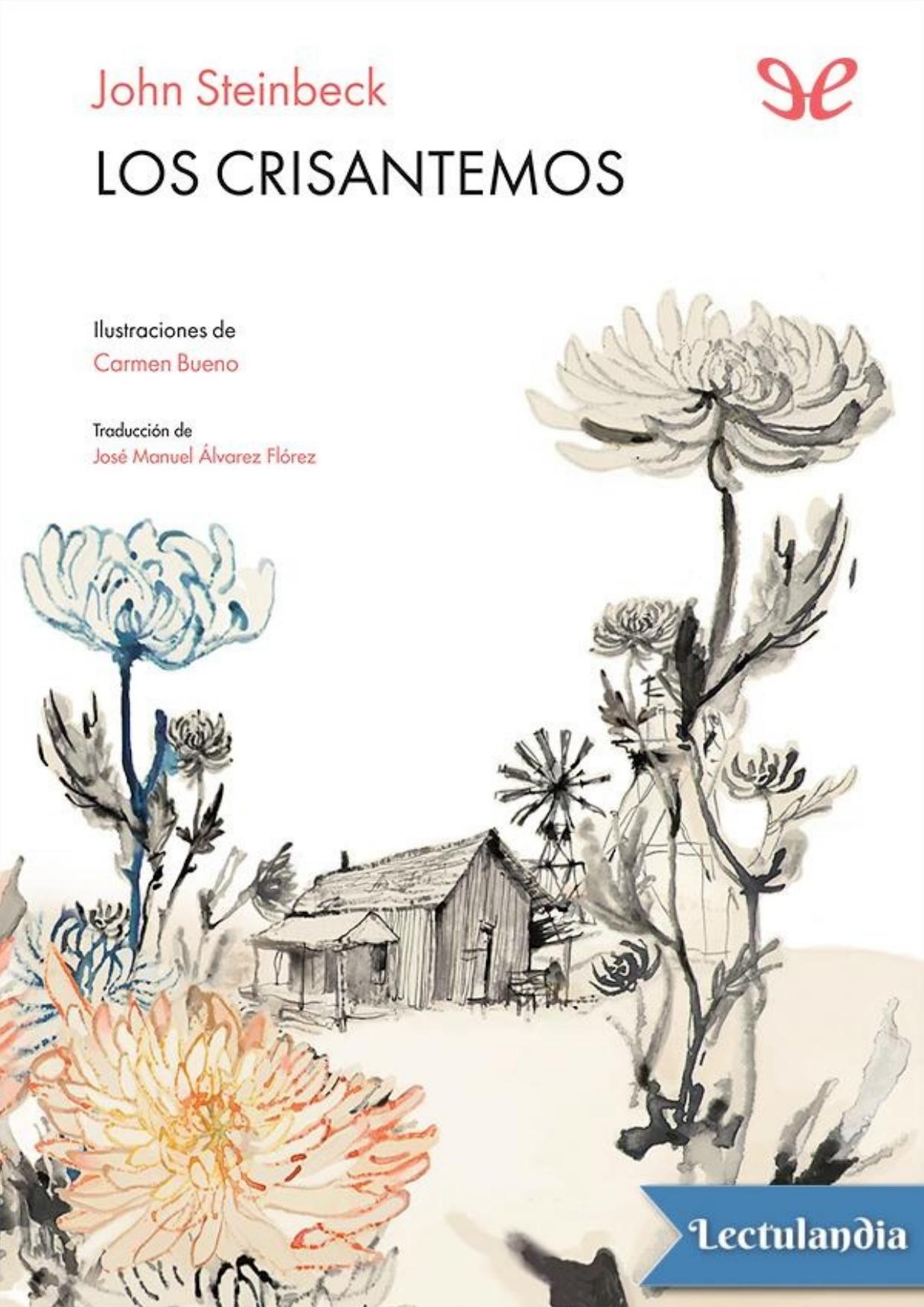 Los crisantemos de John Steinbeck, portada del libro