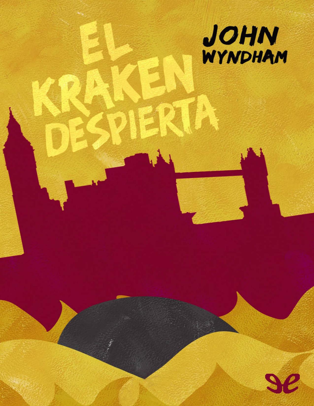 El Kraken despierta de John Wyndham, portada del libro