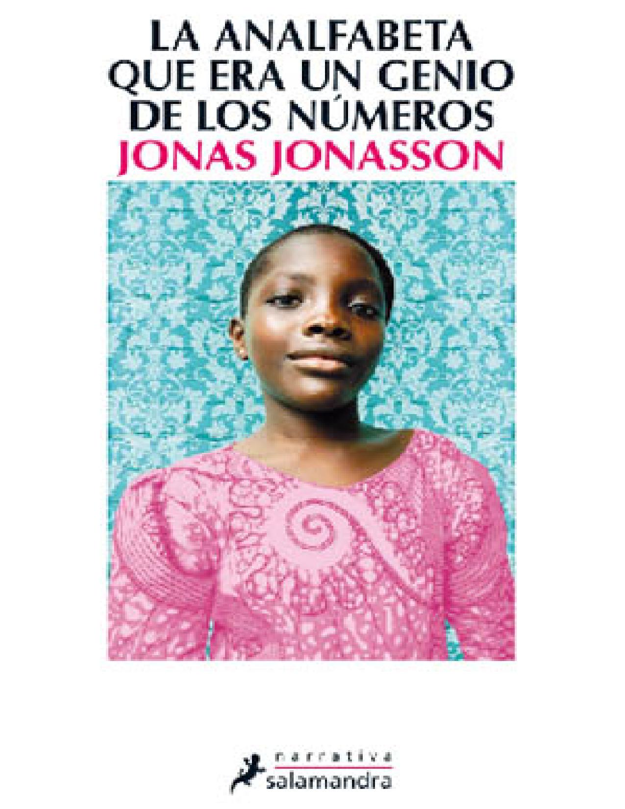La analfabeta que era un genio de l de Jonas Jonasson, portada del libro