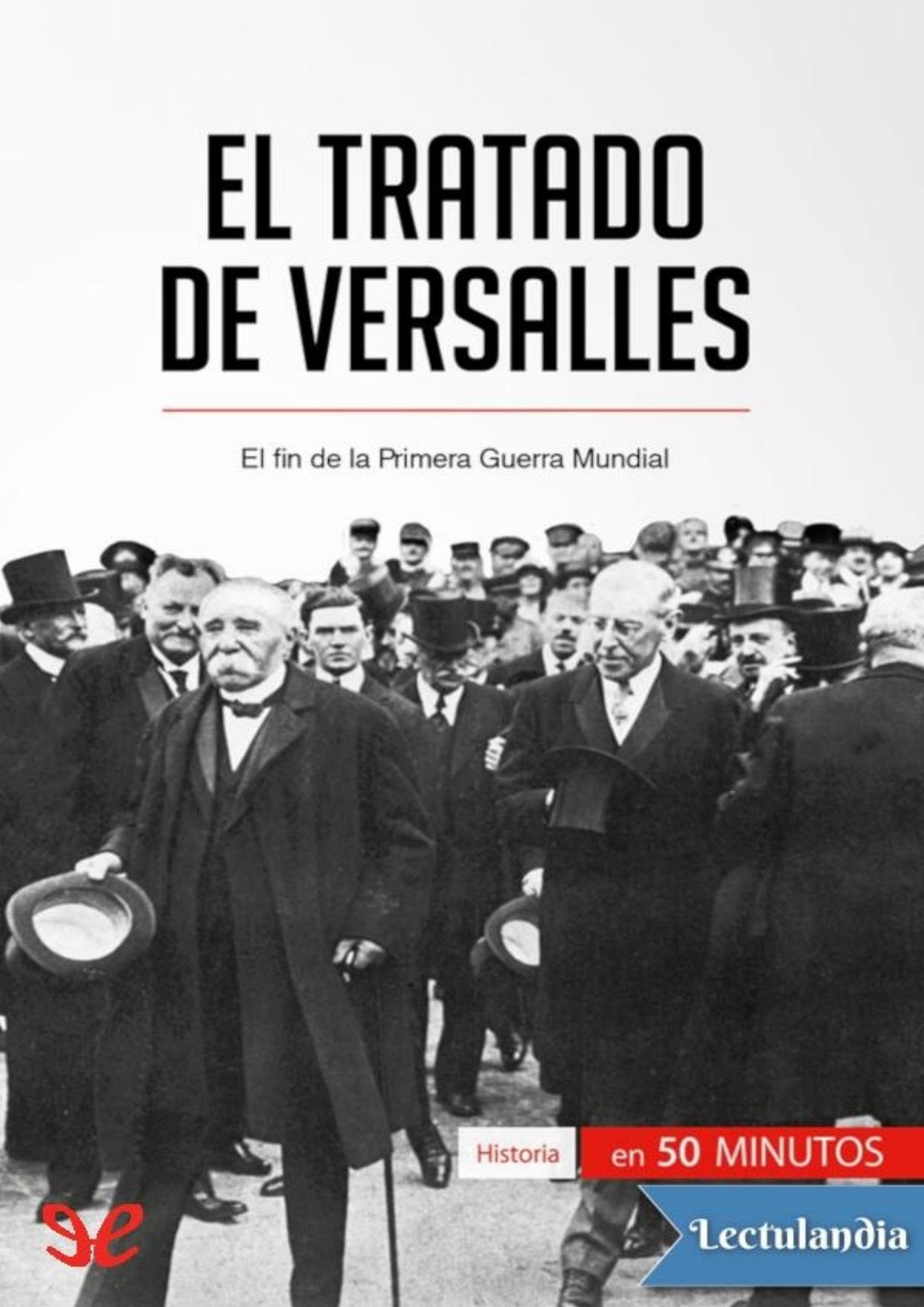El Tratado de Versalles de Jonathan D’Haese, portada del libro