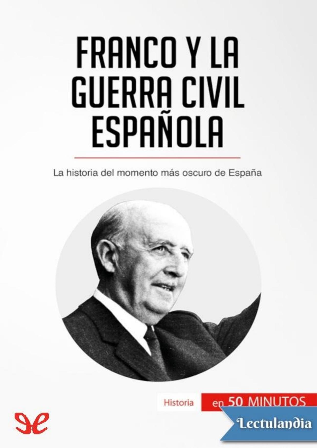 Franco y la guerra civil española de Jonathan D’Haese, portada del libro
