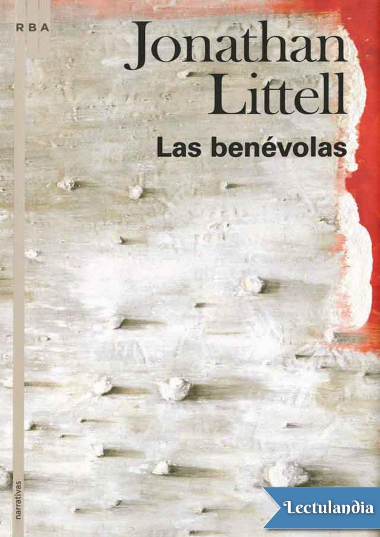 Las benévolas de Jonathan Littell, portada del libro