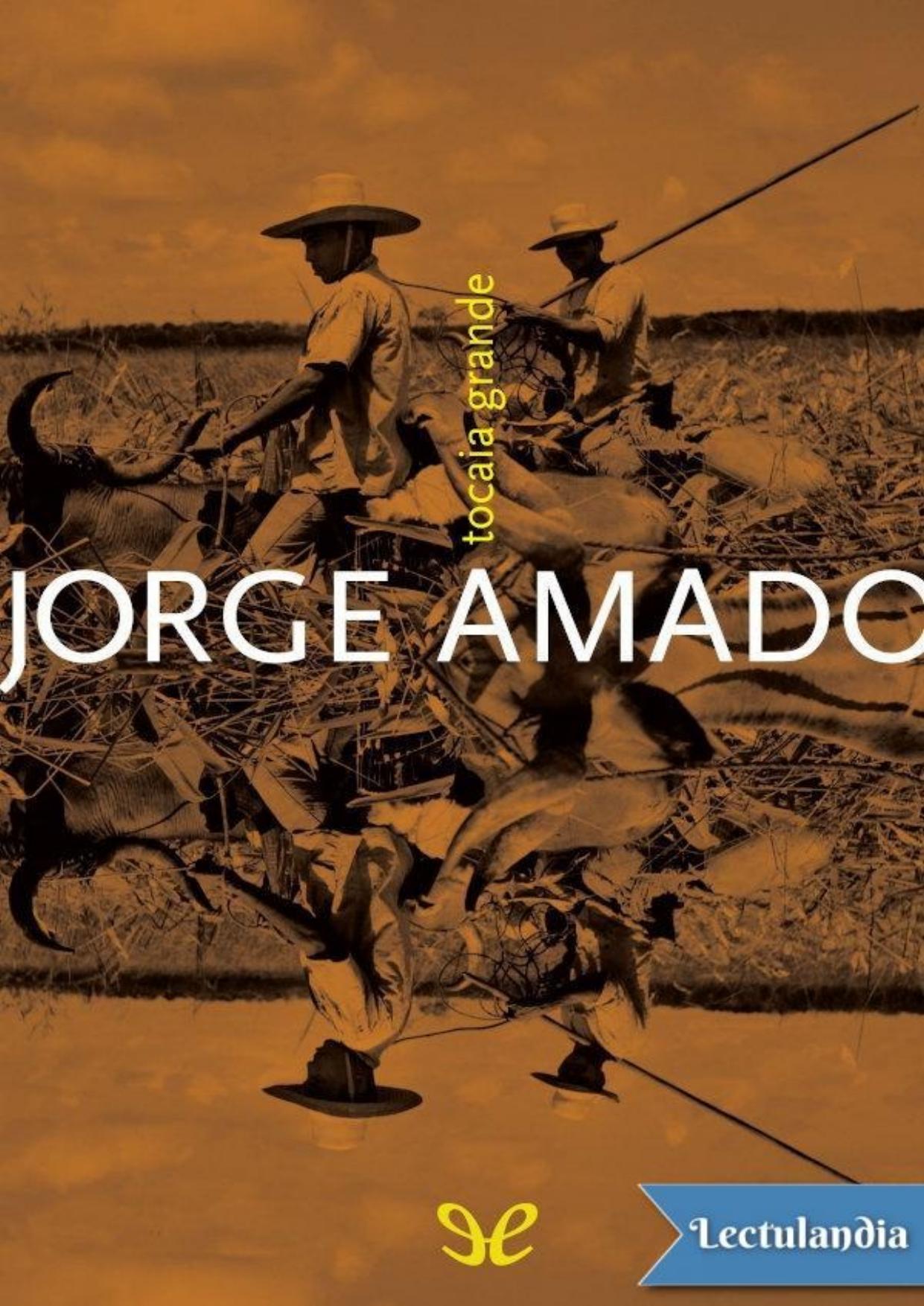 Tocaia Grande de Jorge Amado, portada del libro