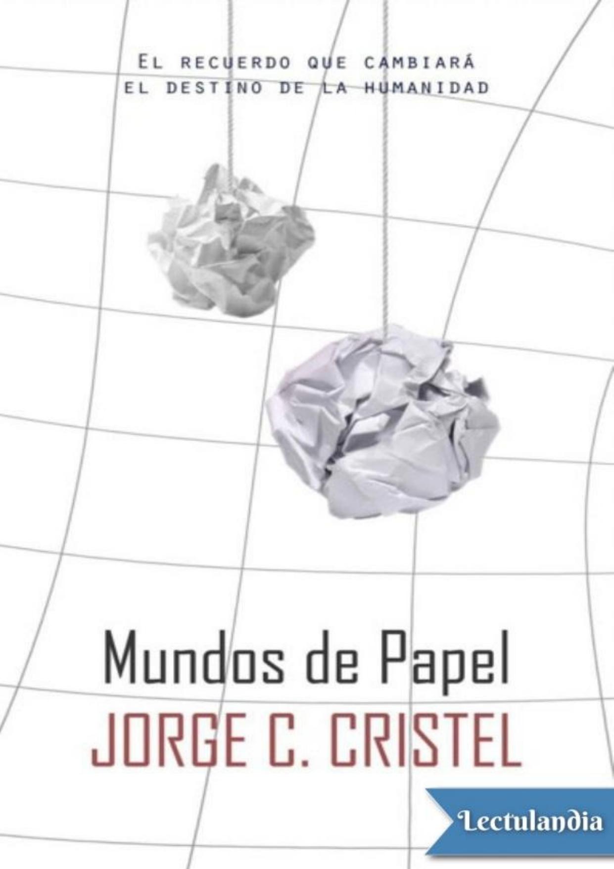 Mundos de papel de Jorge C. Cristel, portada del libro
