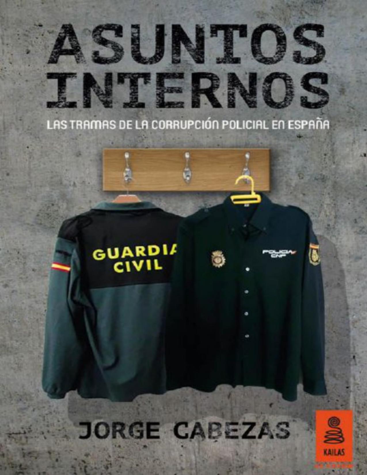 Asuntos Internos de Jorge Cabezas, portada del libro