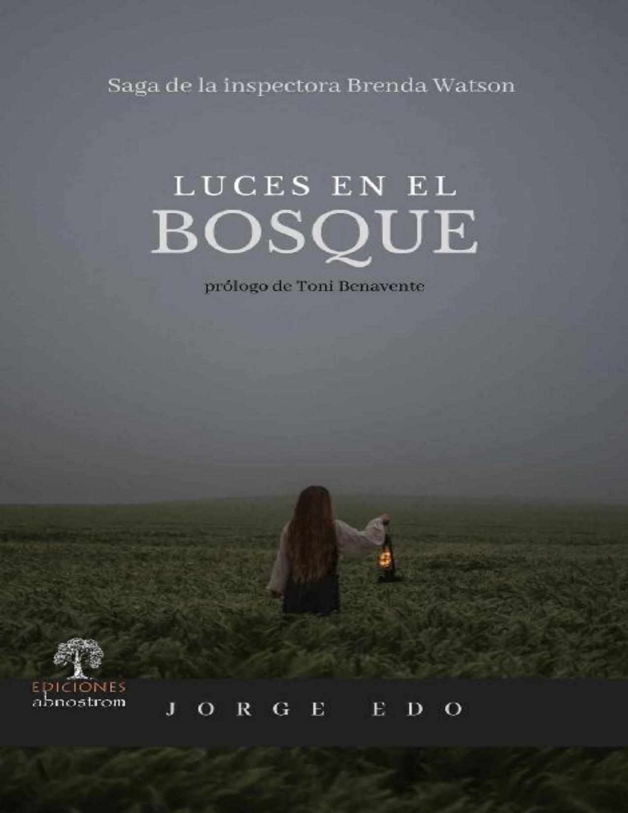 Luces en el bosque de Jorge Pascual, portada del libro