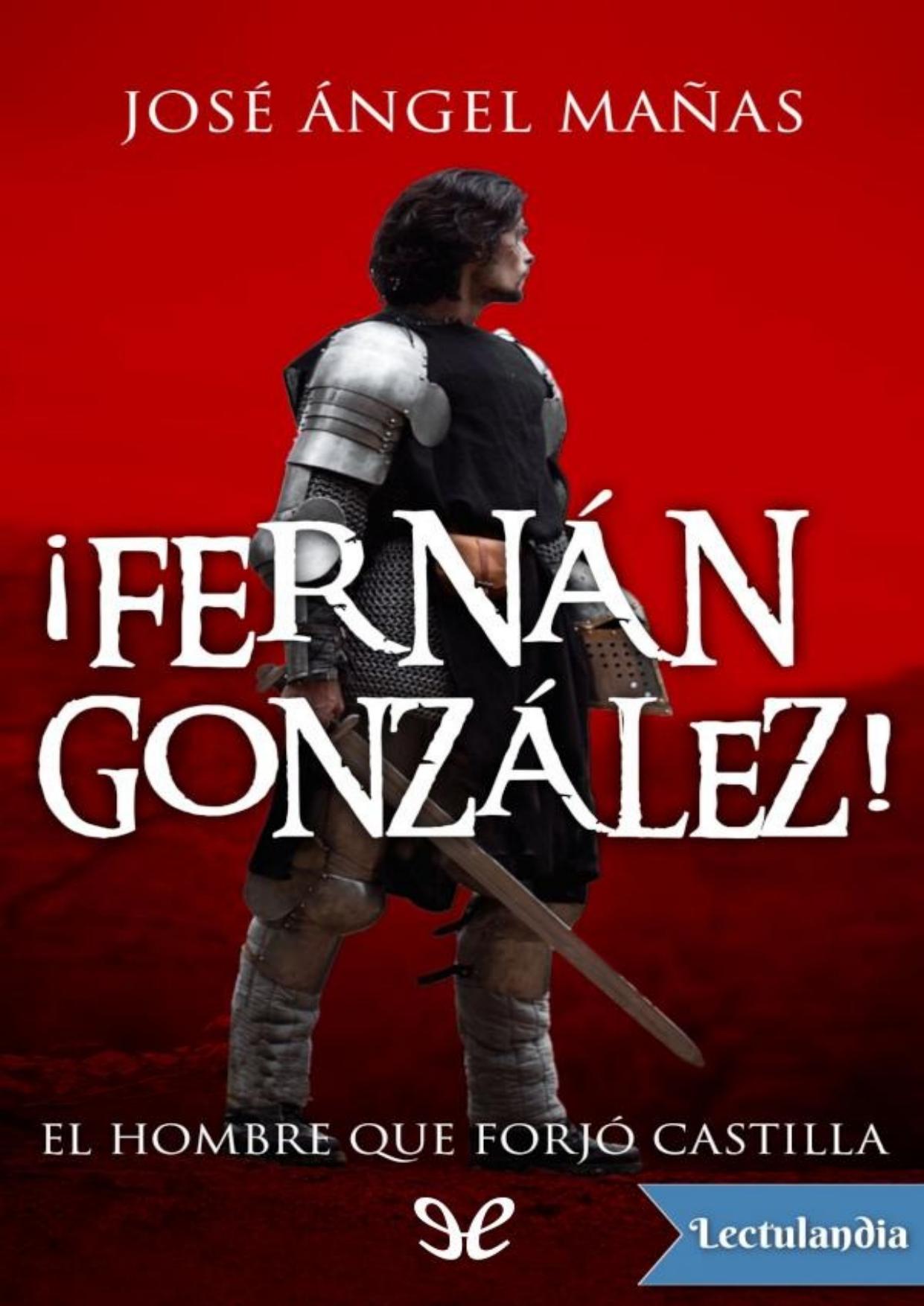 ¡Fernán González! de José Ángel Mañas, portada del libro