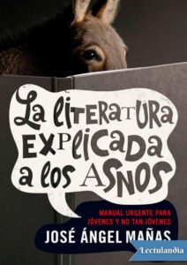 Portada de La literatura explicada a los asnos