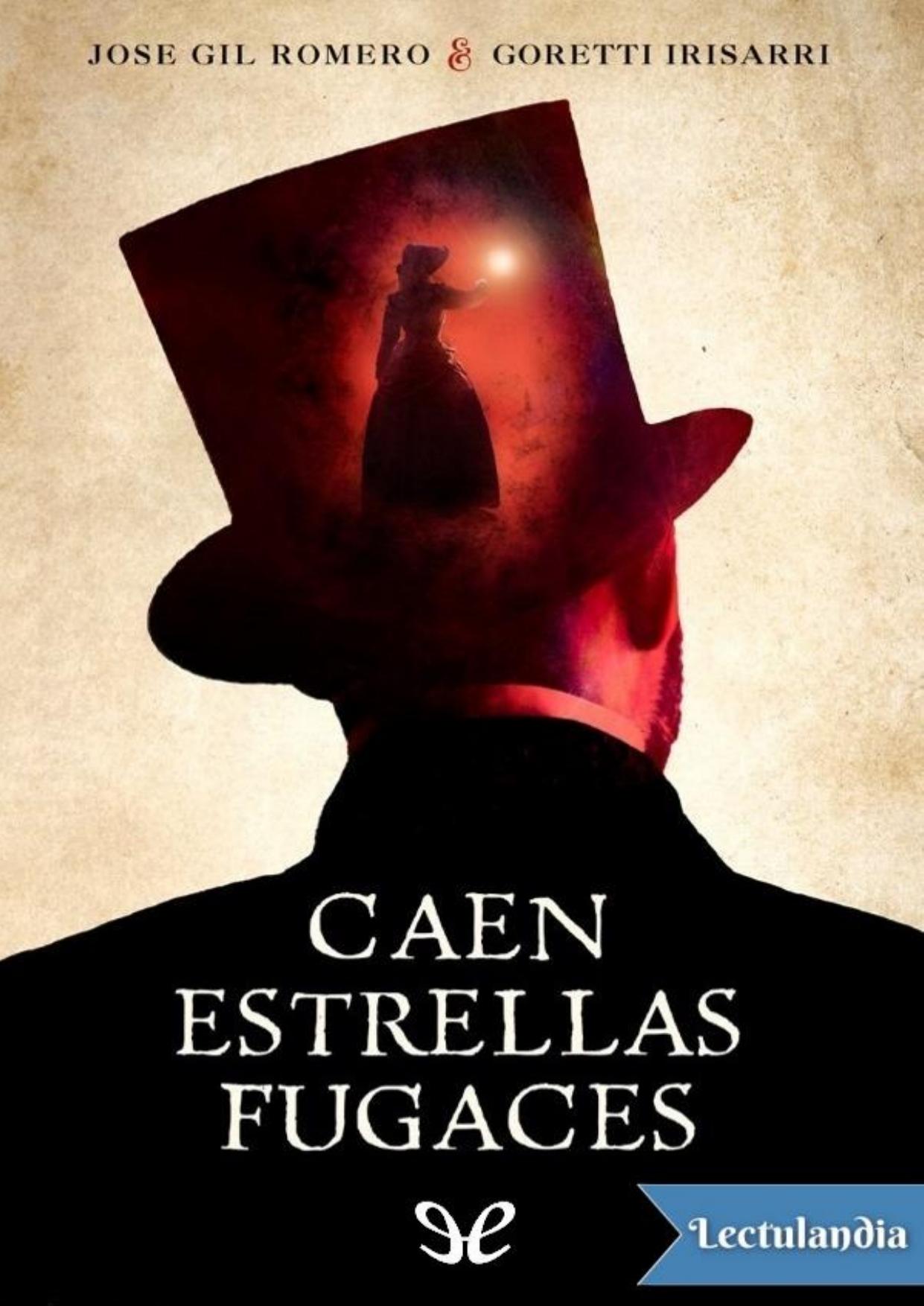 Caen estrellas fugaces de Jose Gil Romero, portada del libro