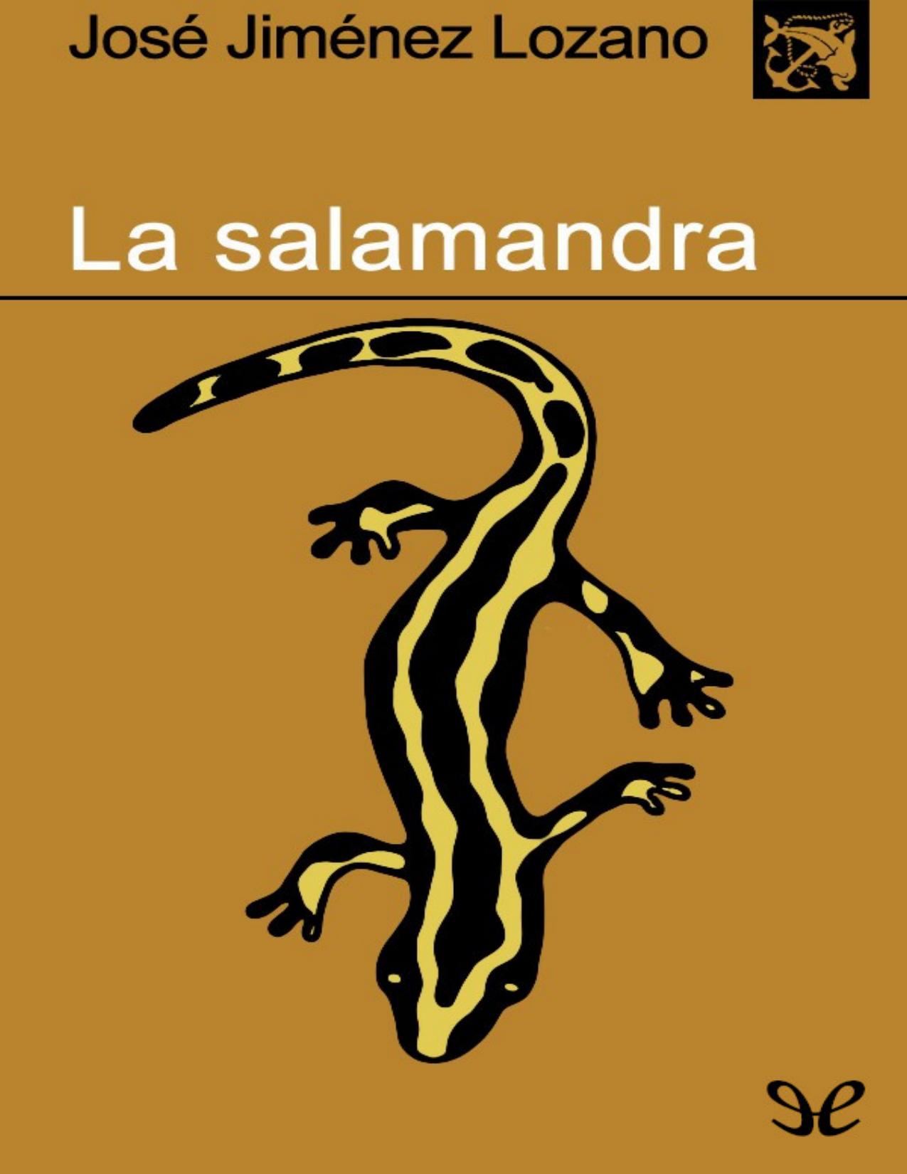 La salamandra de Jose Jimenez Lozano, portada del libro