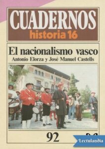 Portada de El nacionalismo vasco