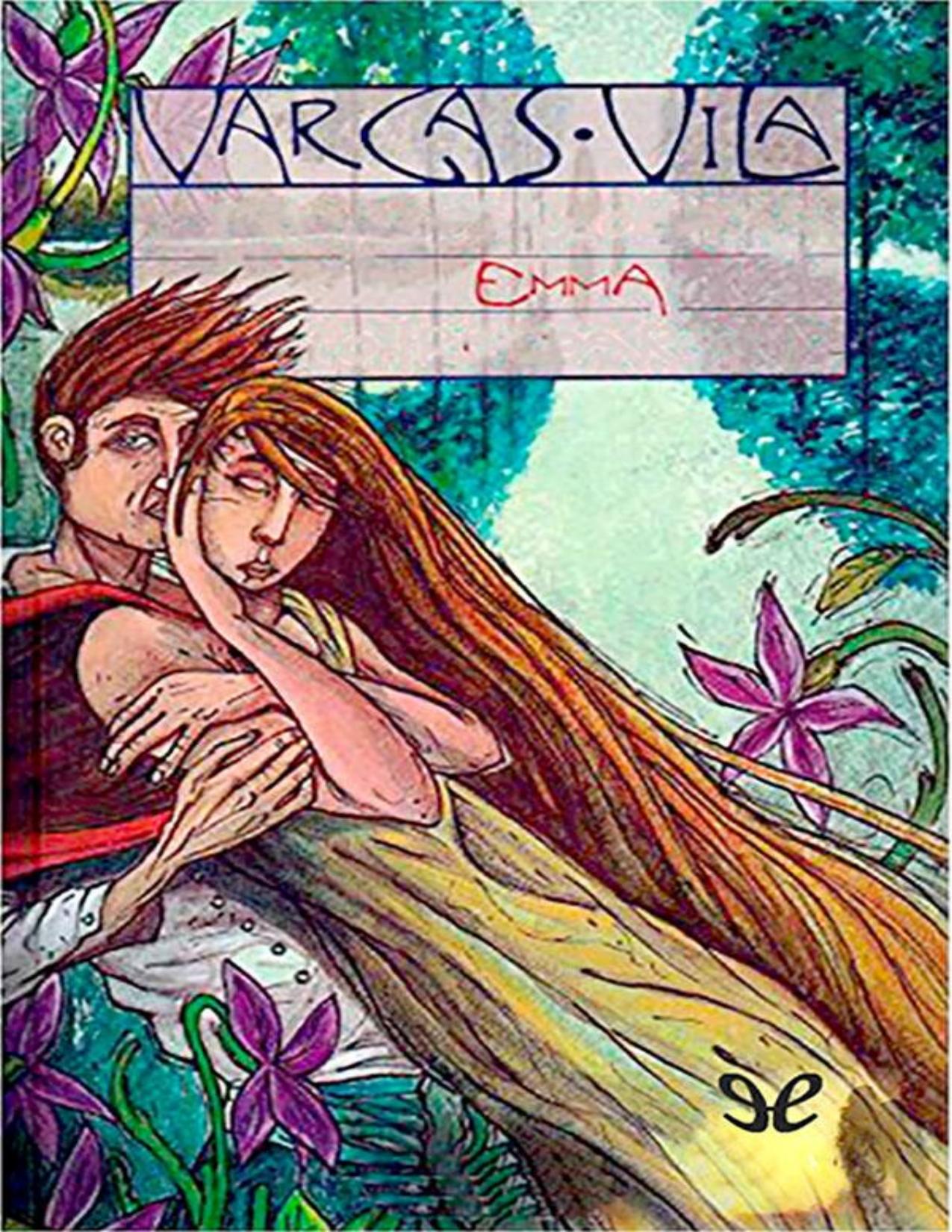 Emma de Jose Maria Vargas Vila, portada del libro