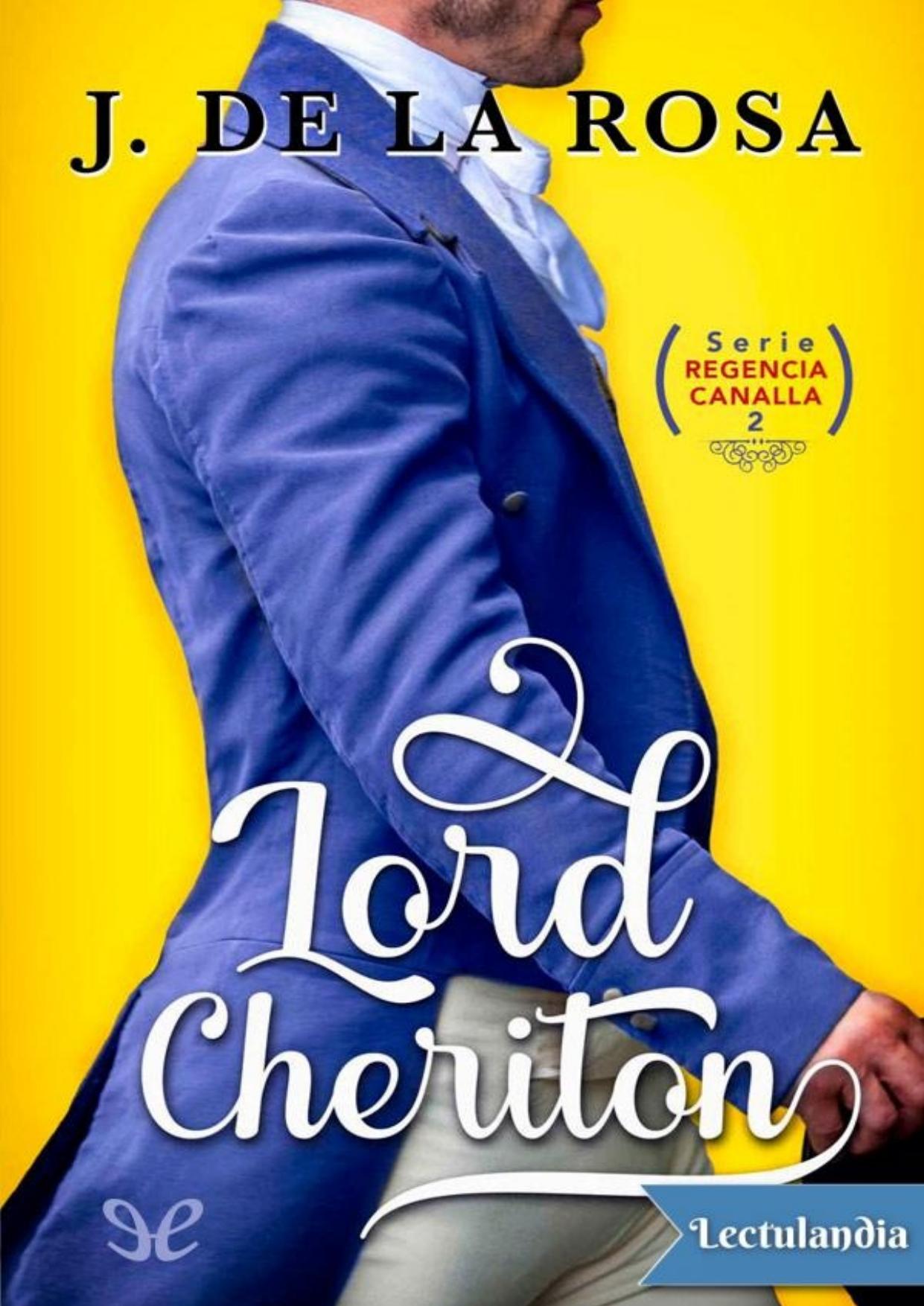 Lord Cheriton de José de la Rosa, portada del libro
