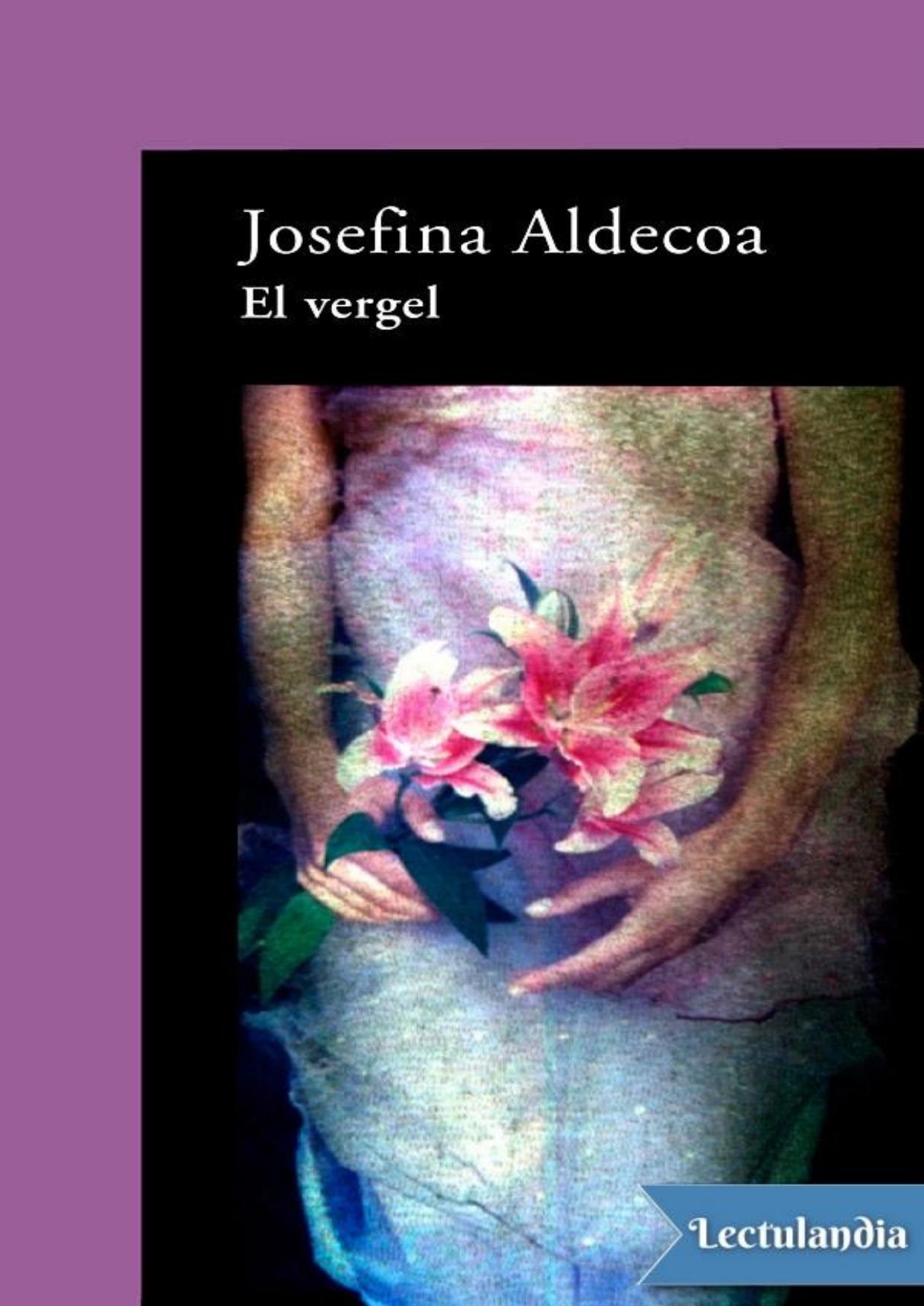 El vergel de Josefina Aldecoa, portada del libro