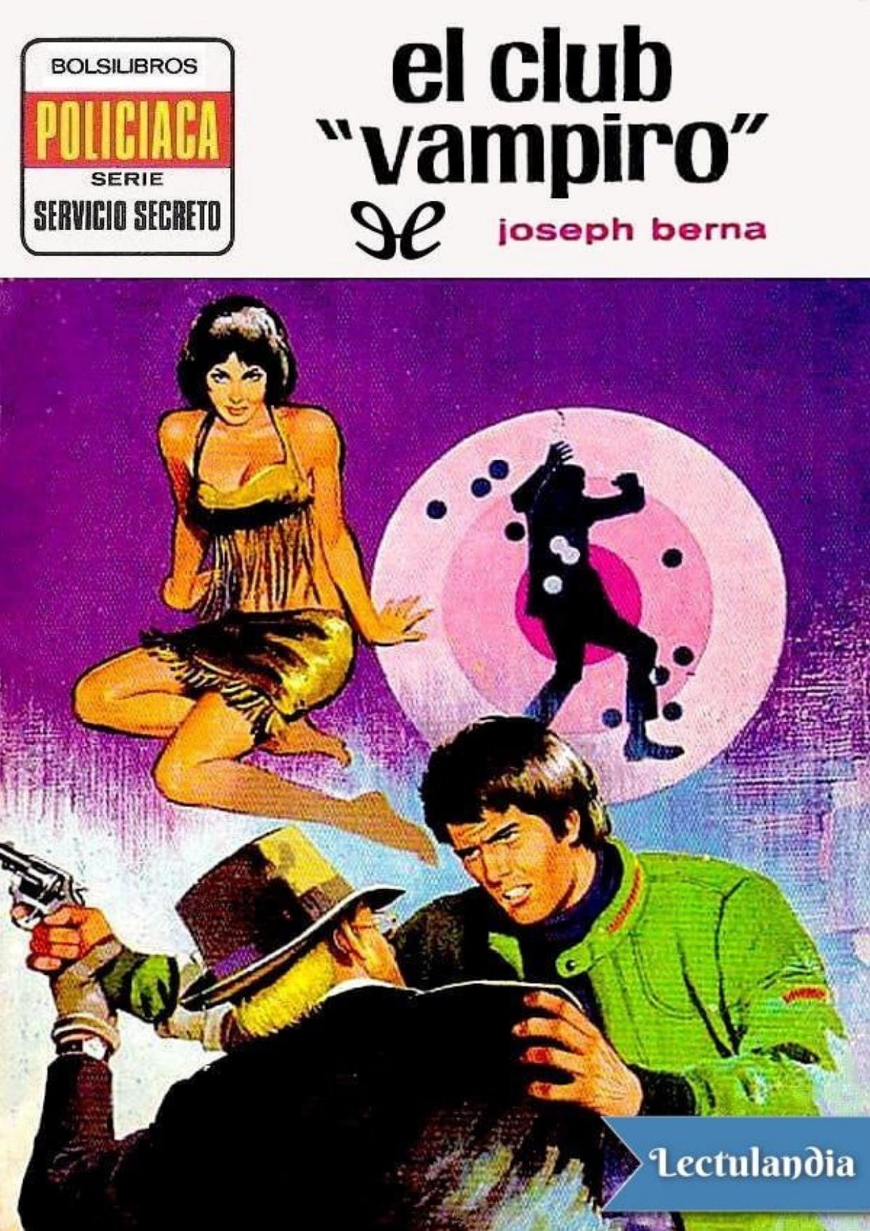 El club «Vampiro» de Joseph Berna, portada del libro