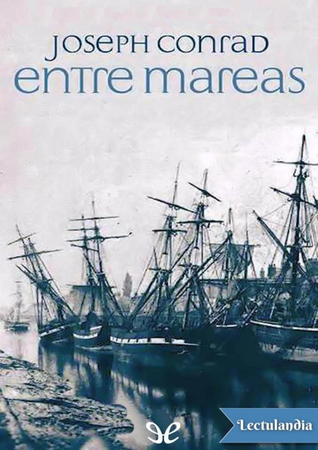 Entre mareas de Joseph Conrad, portada del libro