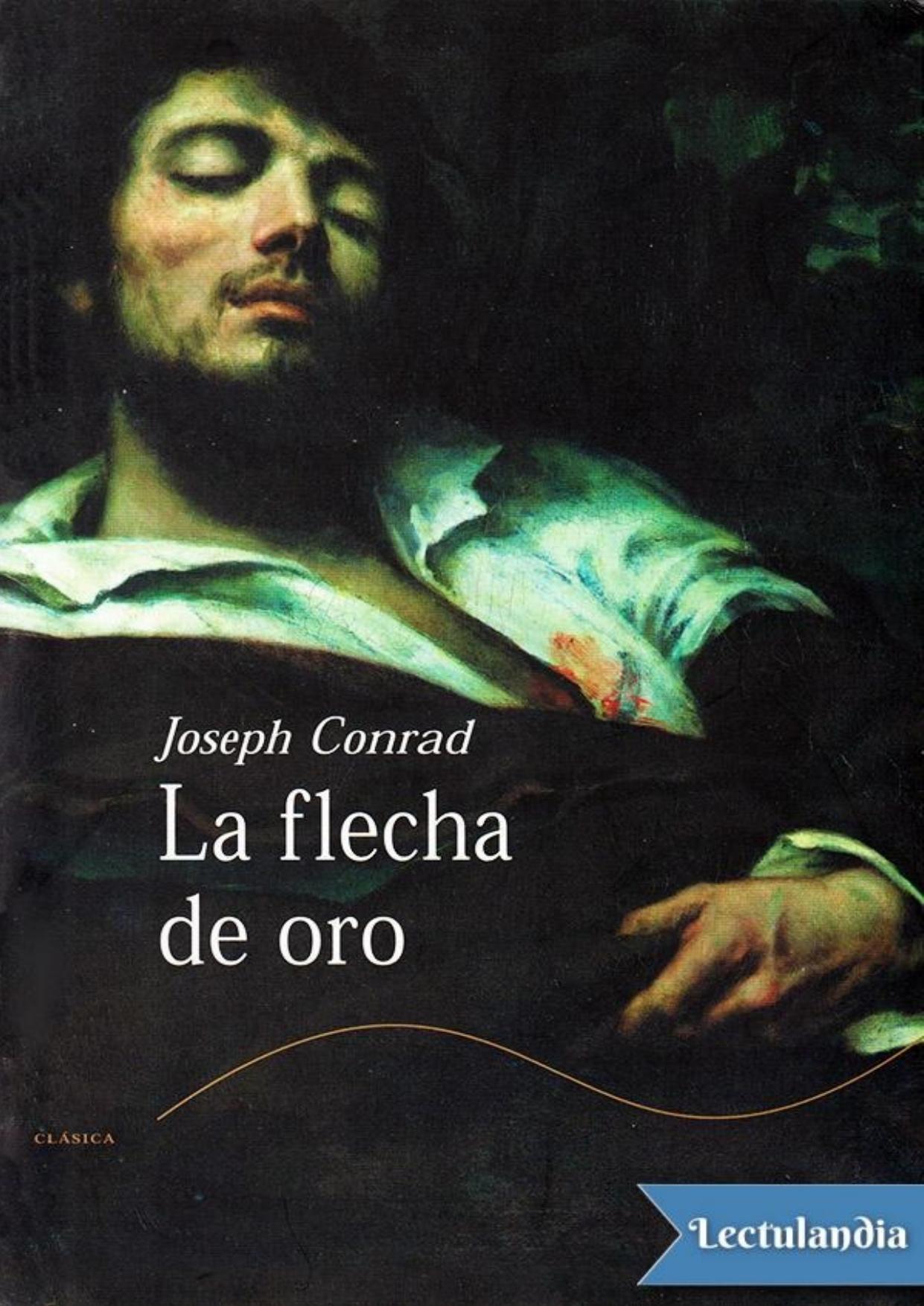 La flecha de oro de Joseph Conrad, portada del libro