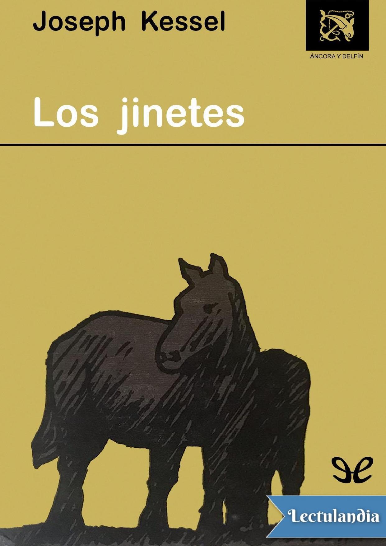 Los jinetes de Joseph Kessel, portada del libro