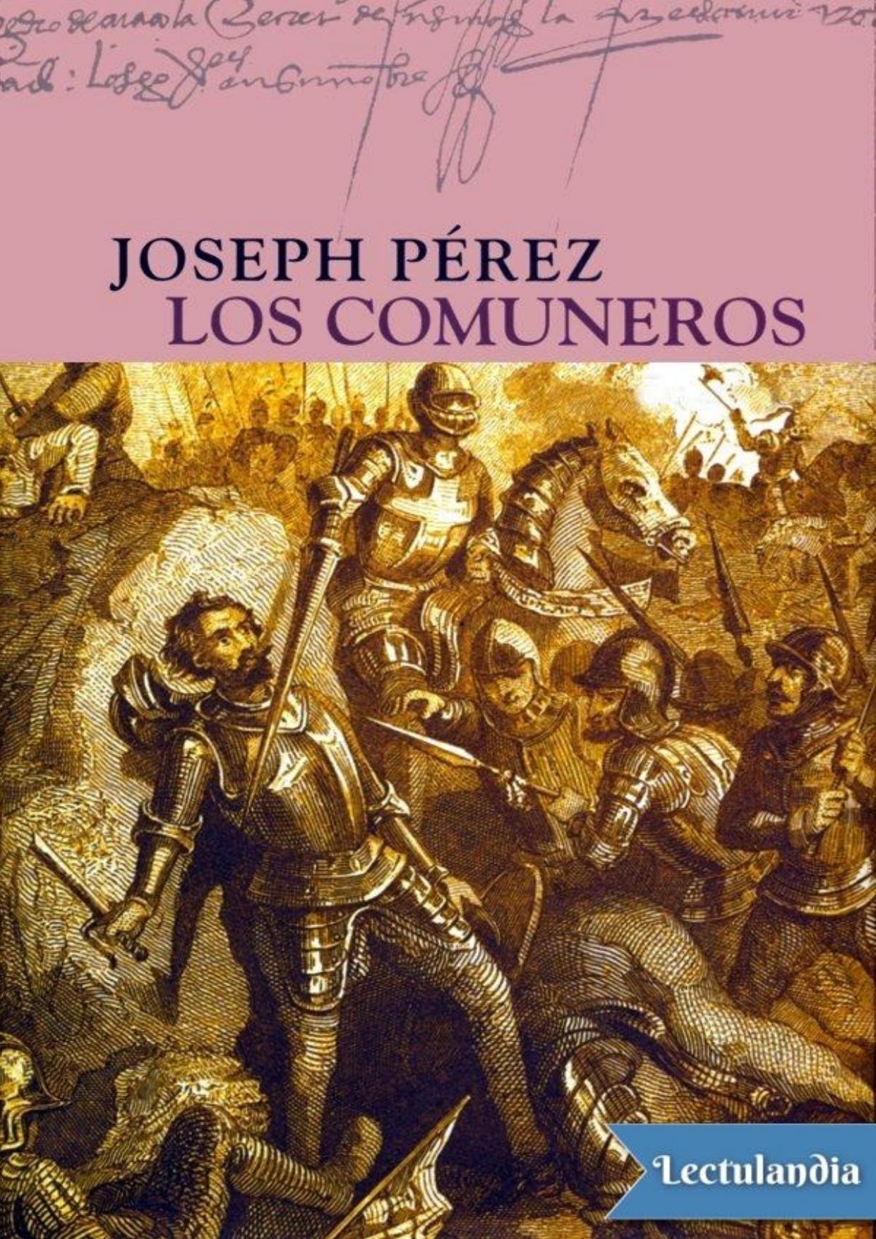 Los Comuneros de Joseph Pérez, portada del libro