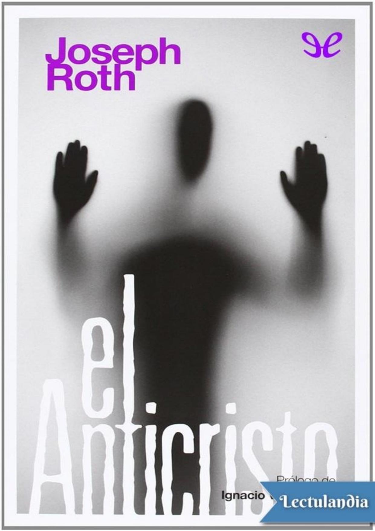 El Anticristo de Joseph Roth, portada del libro