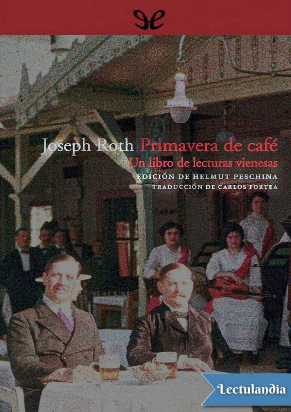 Primavera de café de Joseph Roth, portada del libro