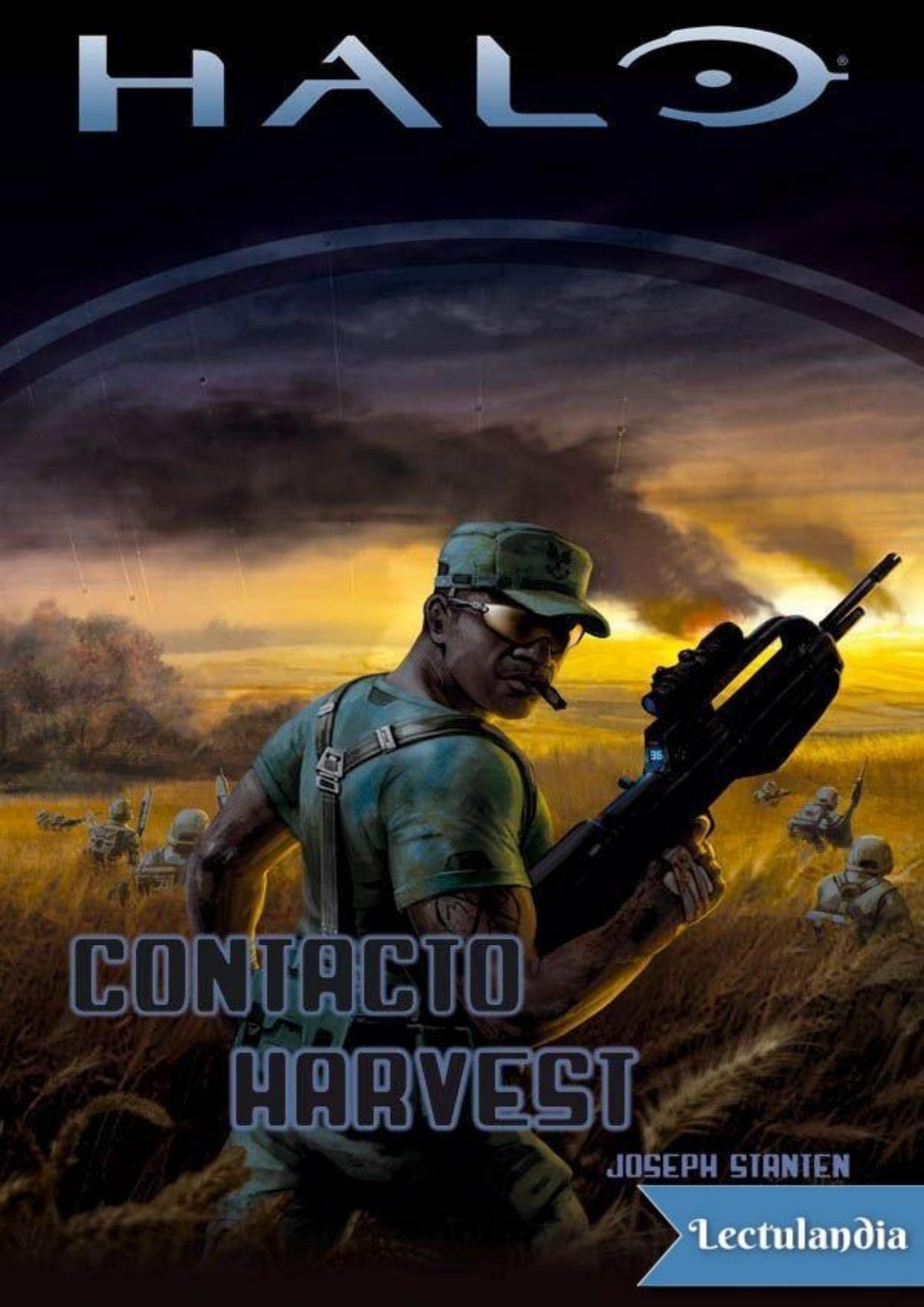 Contact Harvest de Joseph Staten, portada del libro
