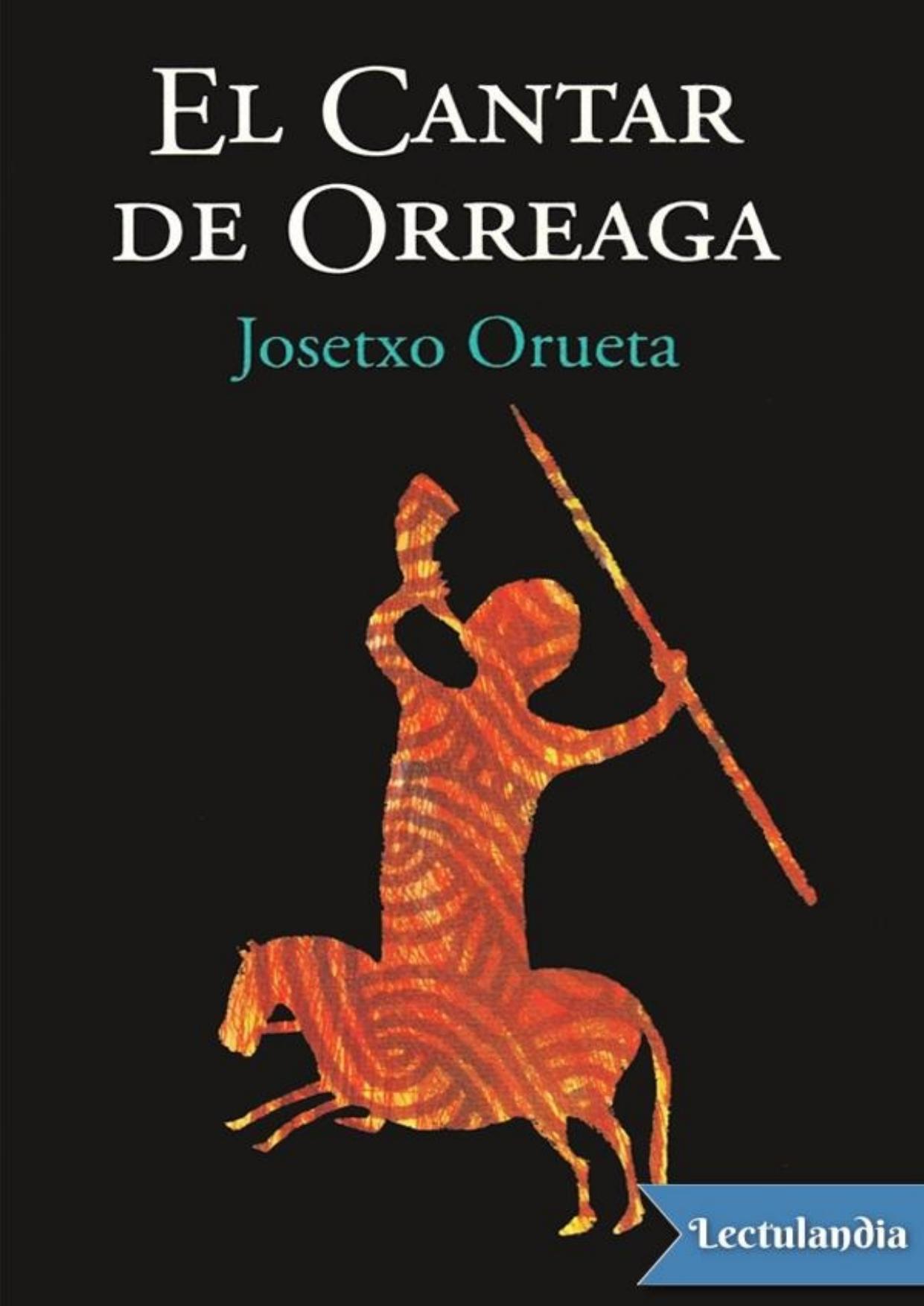 El Cantar de Orreaga de Josetxo Orueta, portada del libro