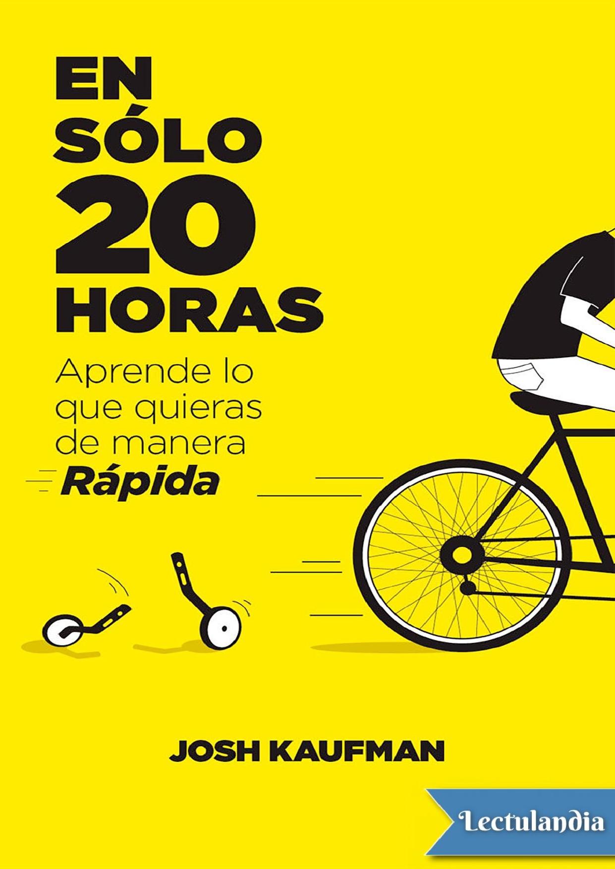 En solo 20 horas de Josh Kaufman, portada del libro
