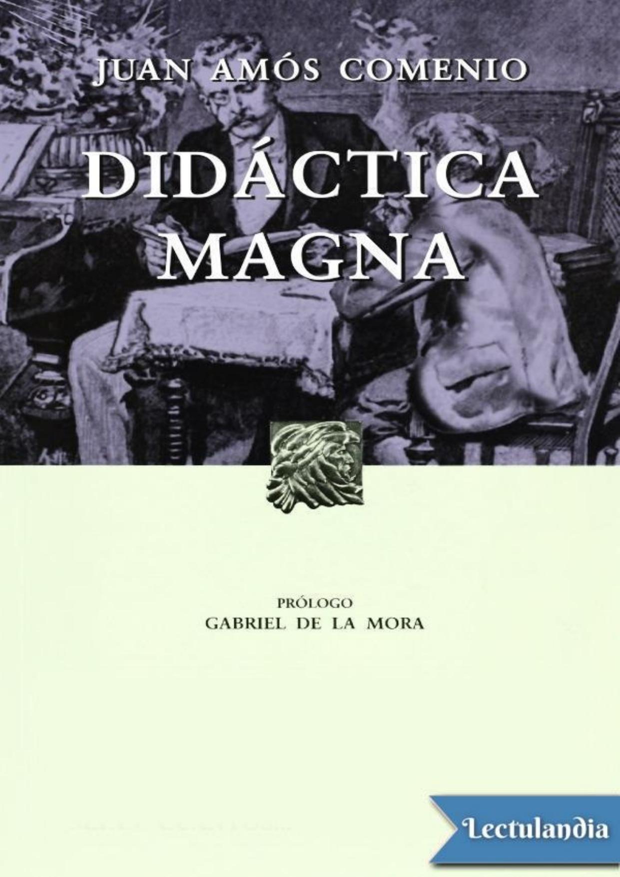 Didáctica Magna de Juan Amós Comenio, portada del libro