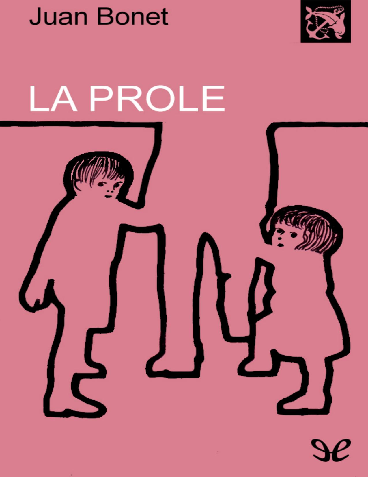 La prole de Juan Bonet, portada del libro