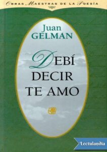 Portada de Debí decir te amo