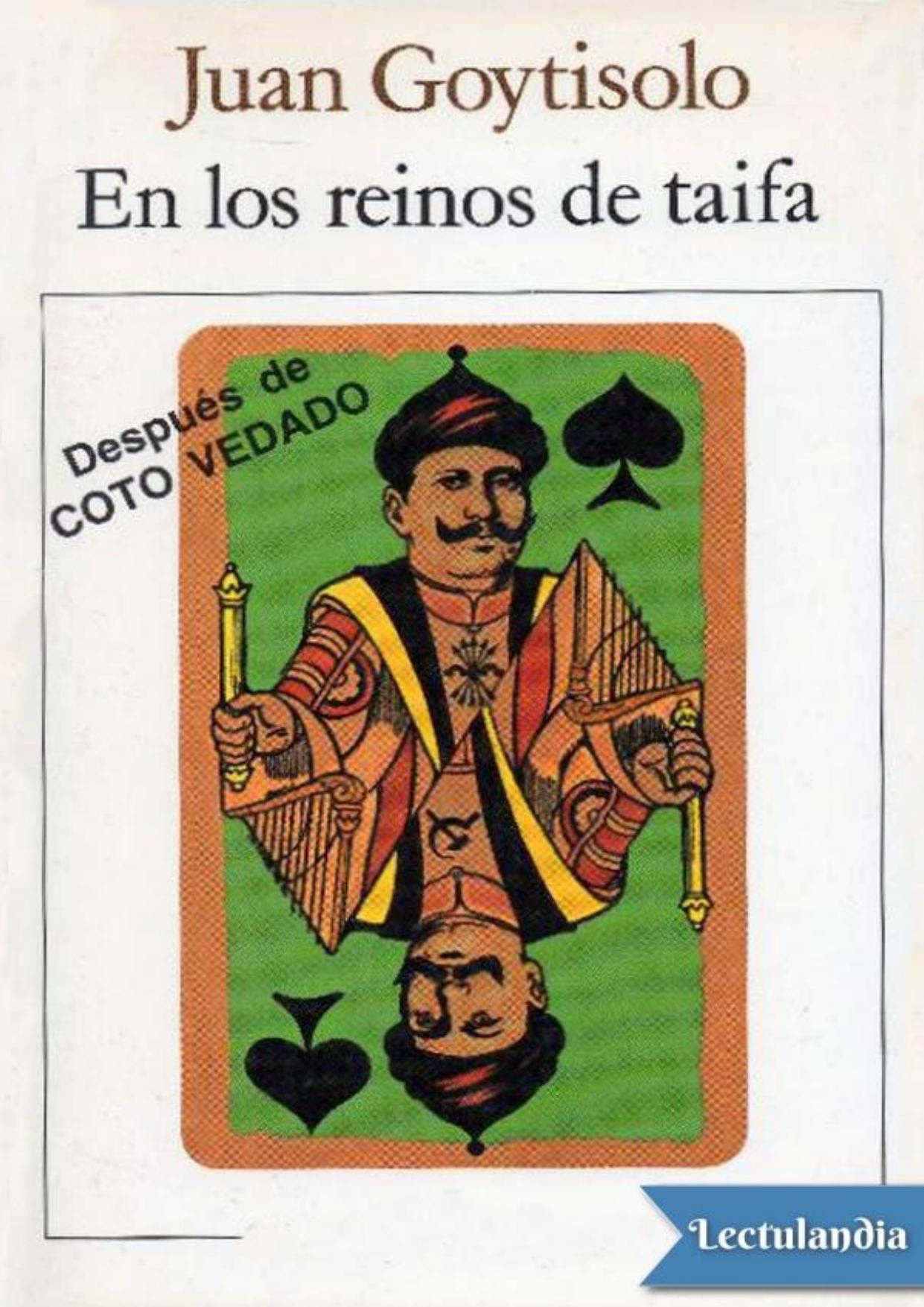 En los reinos de Taifa de Juan Goytisolo, portada del libro