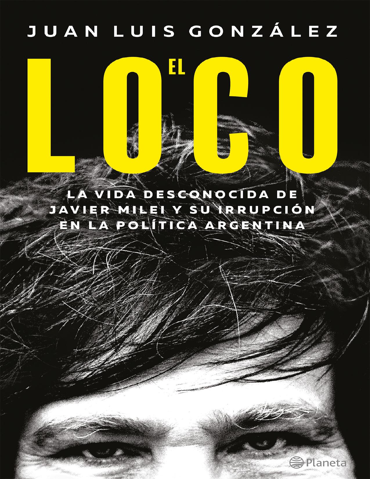 El loco de Juan Luis Gonzalez, portada del libro