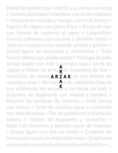 Portada de Arzak
