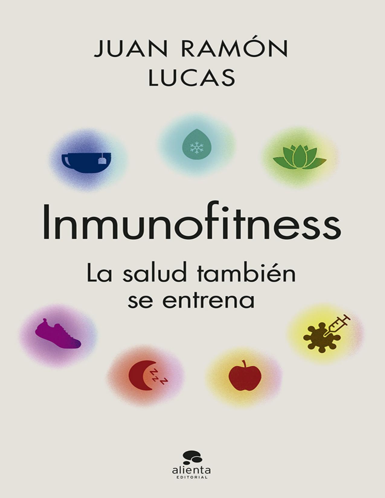 Inmunofitness de Juan Ramon Lucas, portada del libro