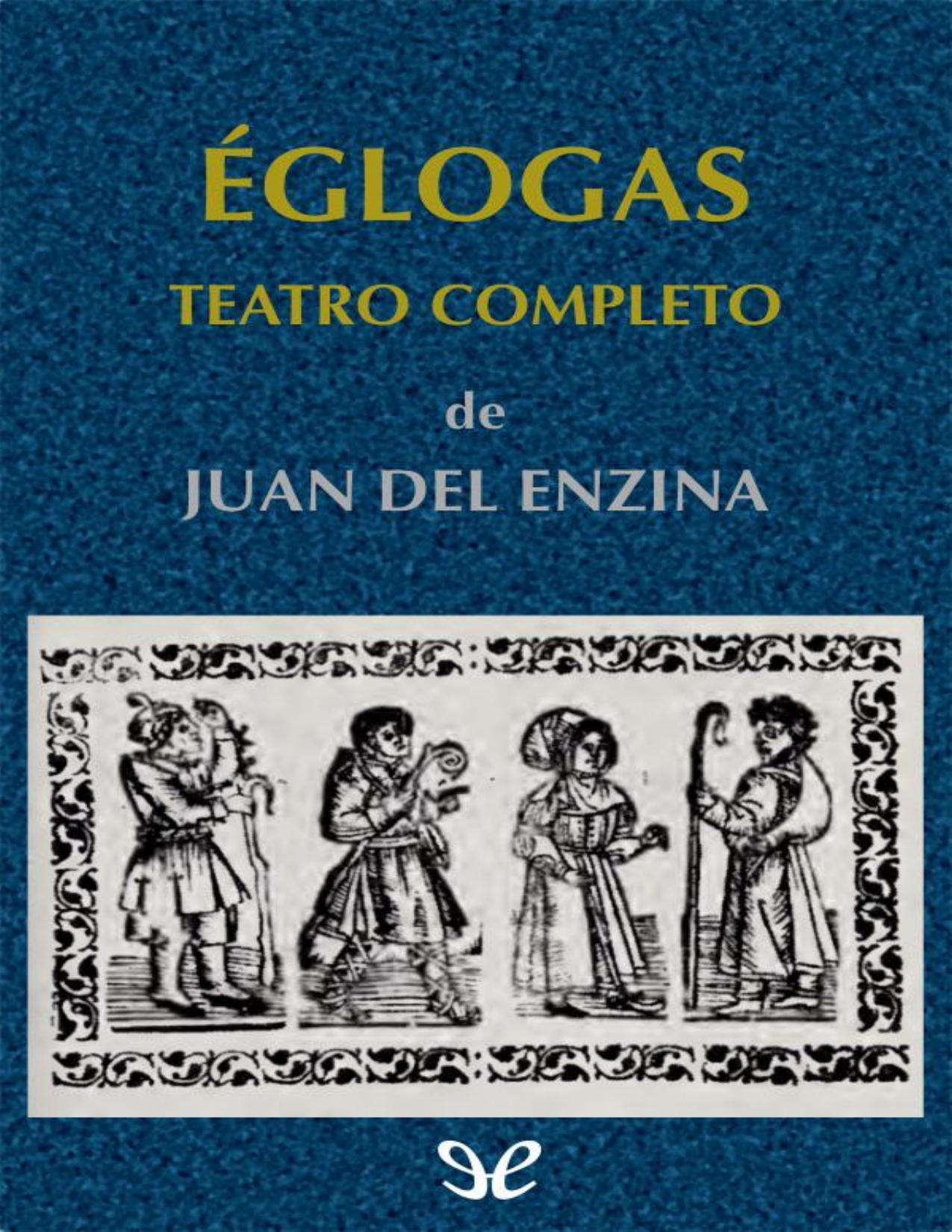 Églogas de Juan del Enzina, portada del libro