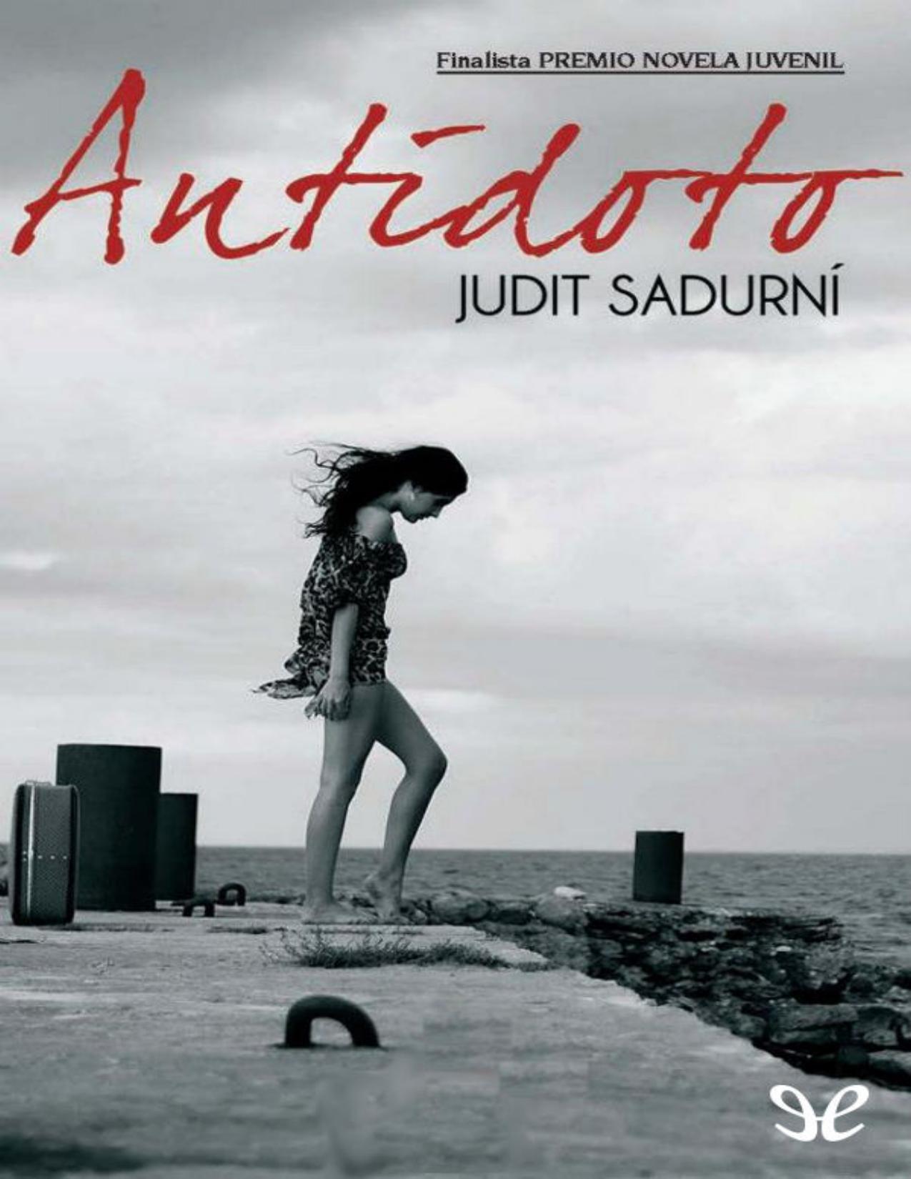 Antídoto de Judit Sadurni, portada del libro