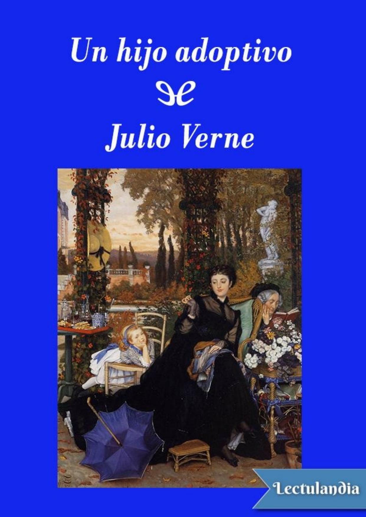 Un hijo adoptivo (Edición SHJV) de Jules Verne, portada del libro