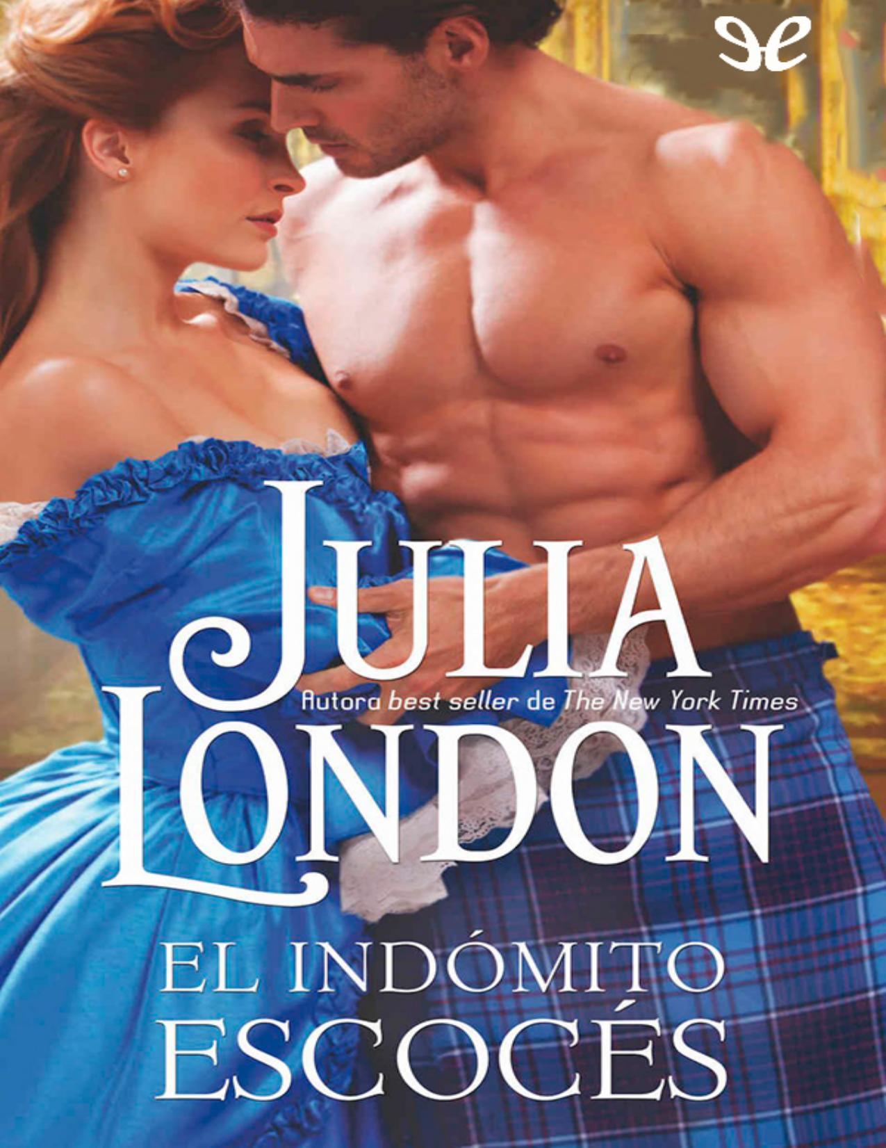 El indomito escoces de Julia London, portada del libro