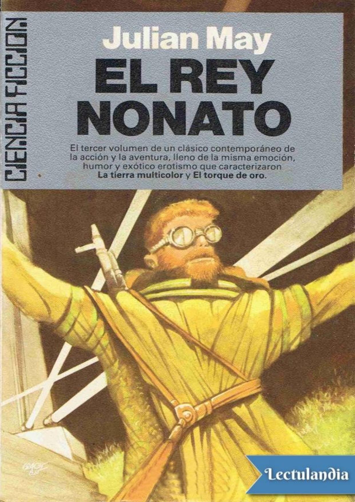 El rey nonato de Julian May, portada del libro