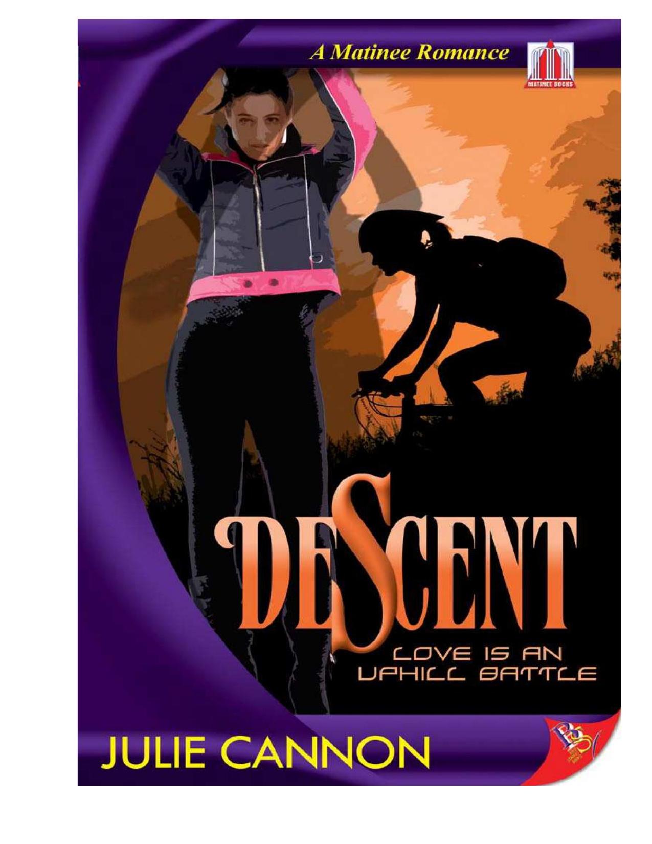 Descent (Descenso) de Julie Cannon, portada del libro