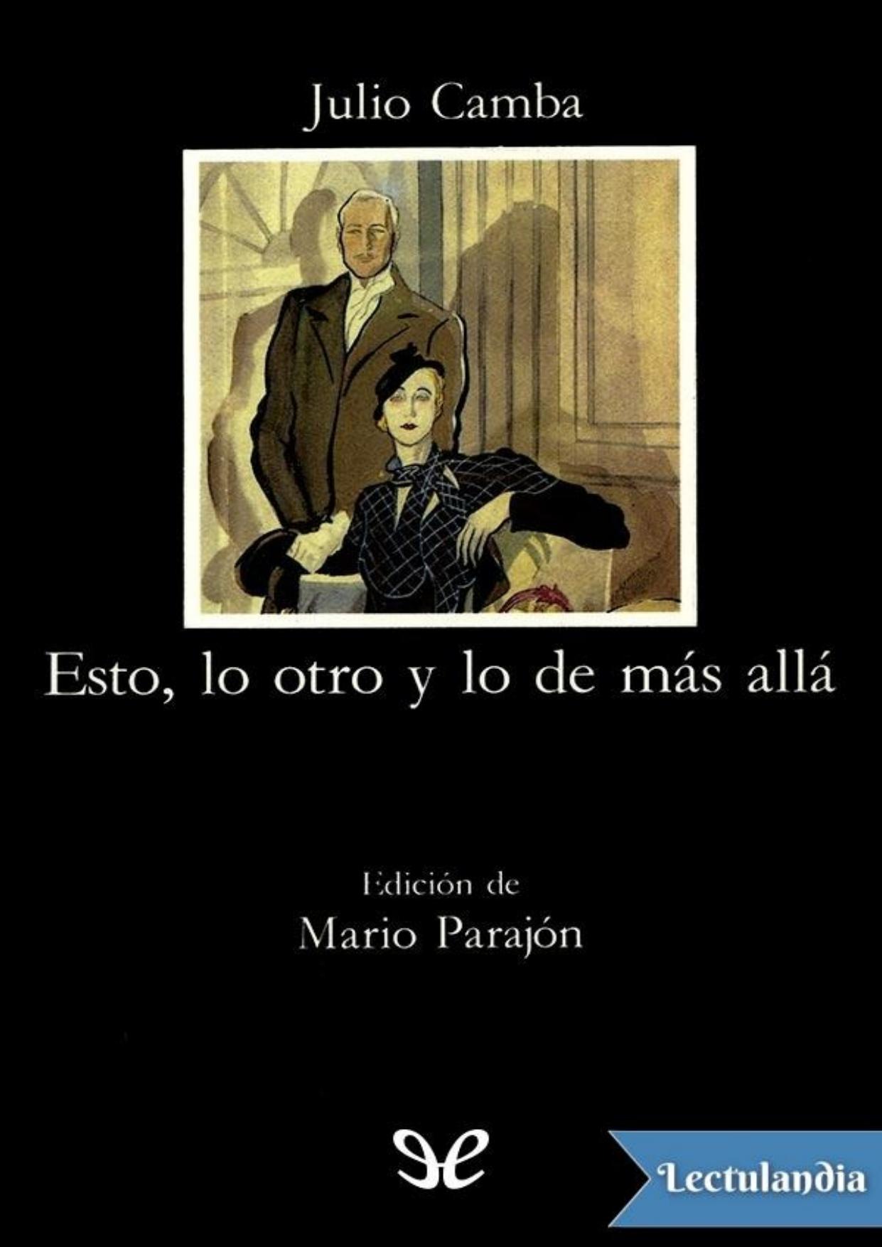 Esto, lo otro y lo de más allá de Julio Camba, portada del libro