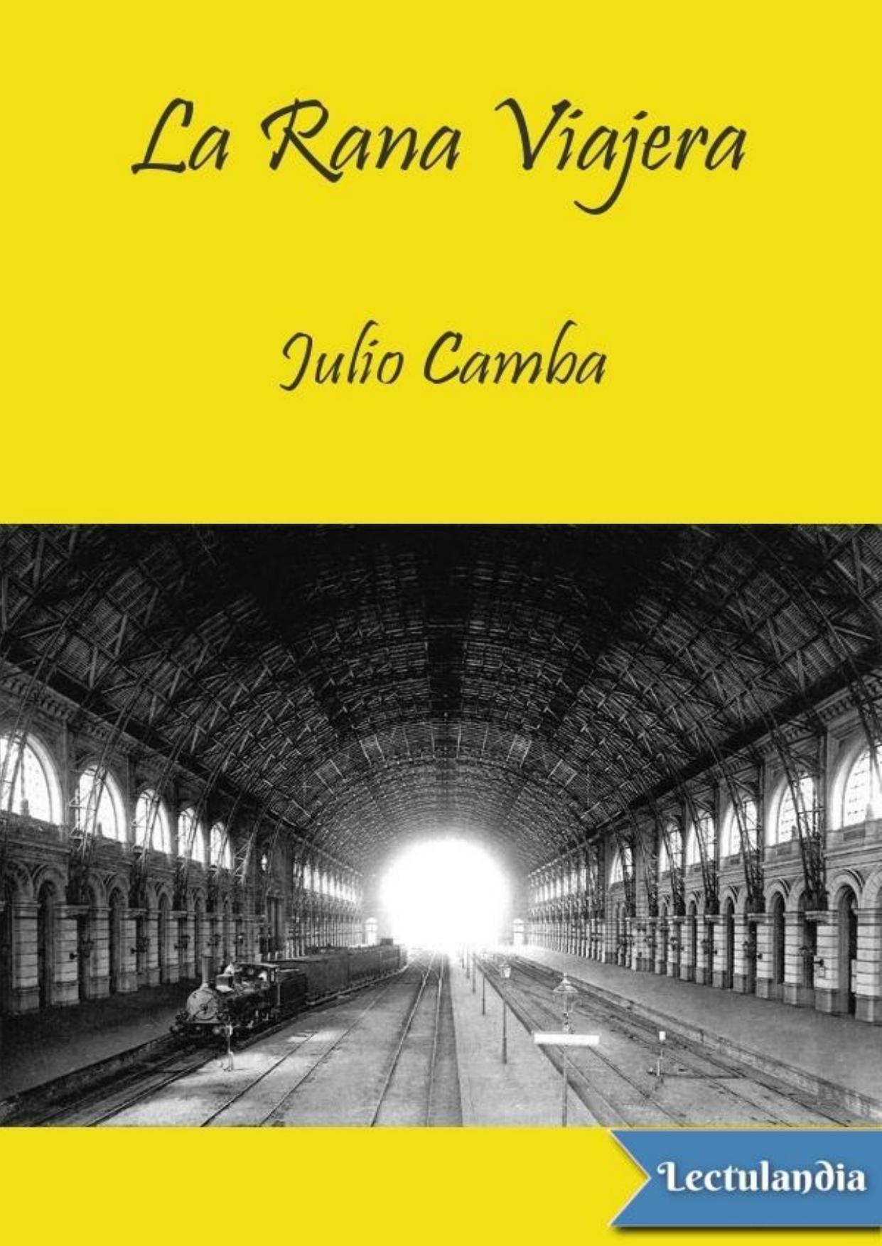 La rana viajera de Julio Camba, portada del libro