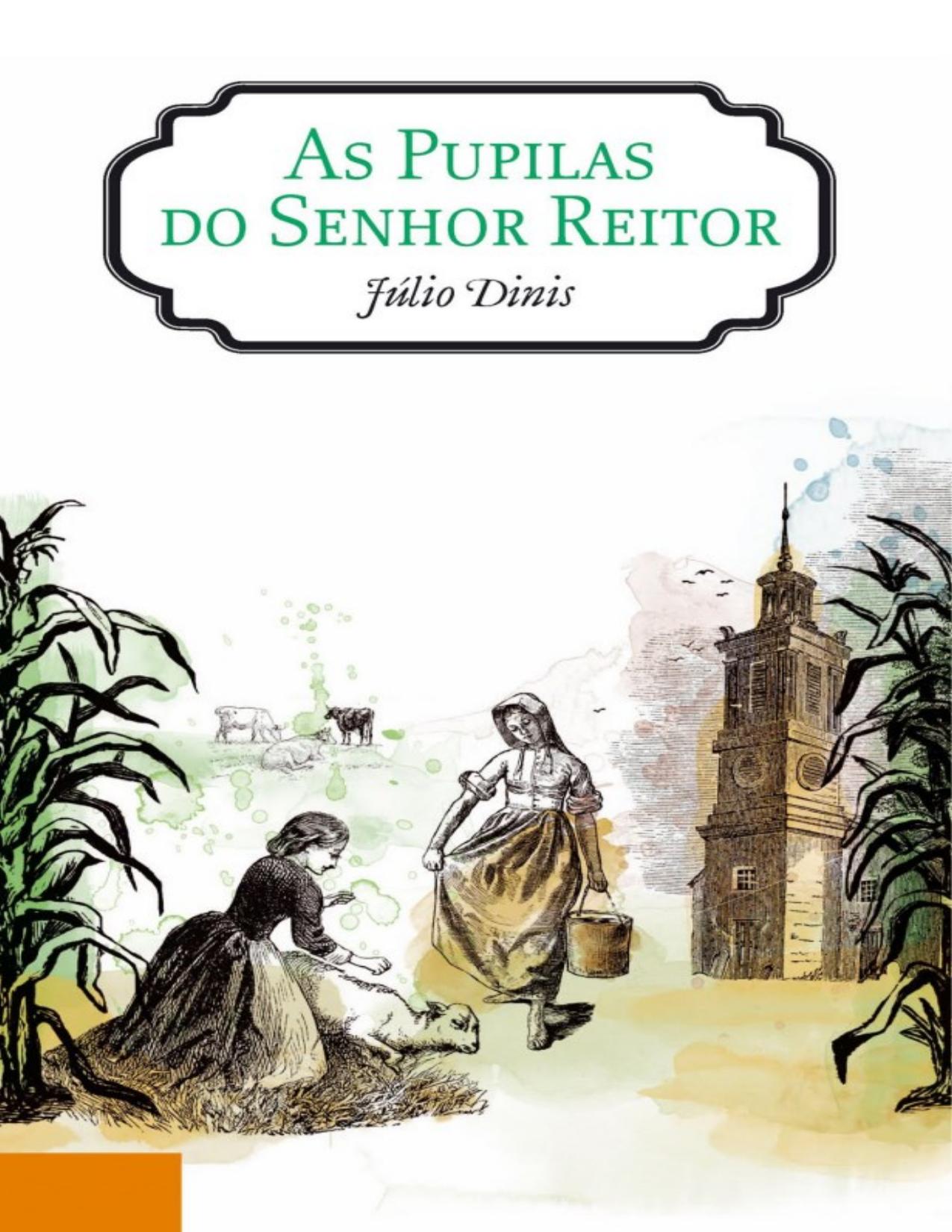 As Pupilas do Senhor Reitor de Julio Dinis, portada del libro