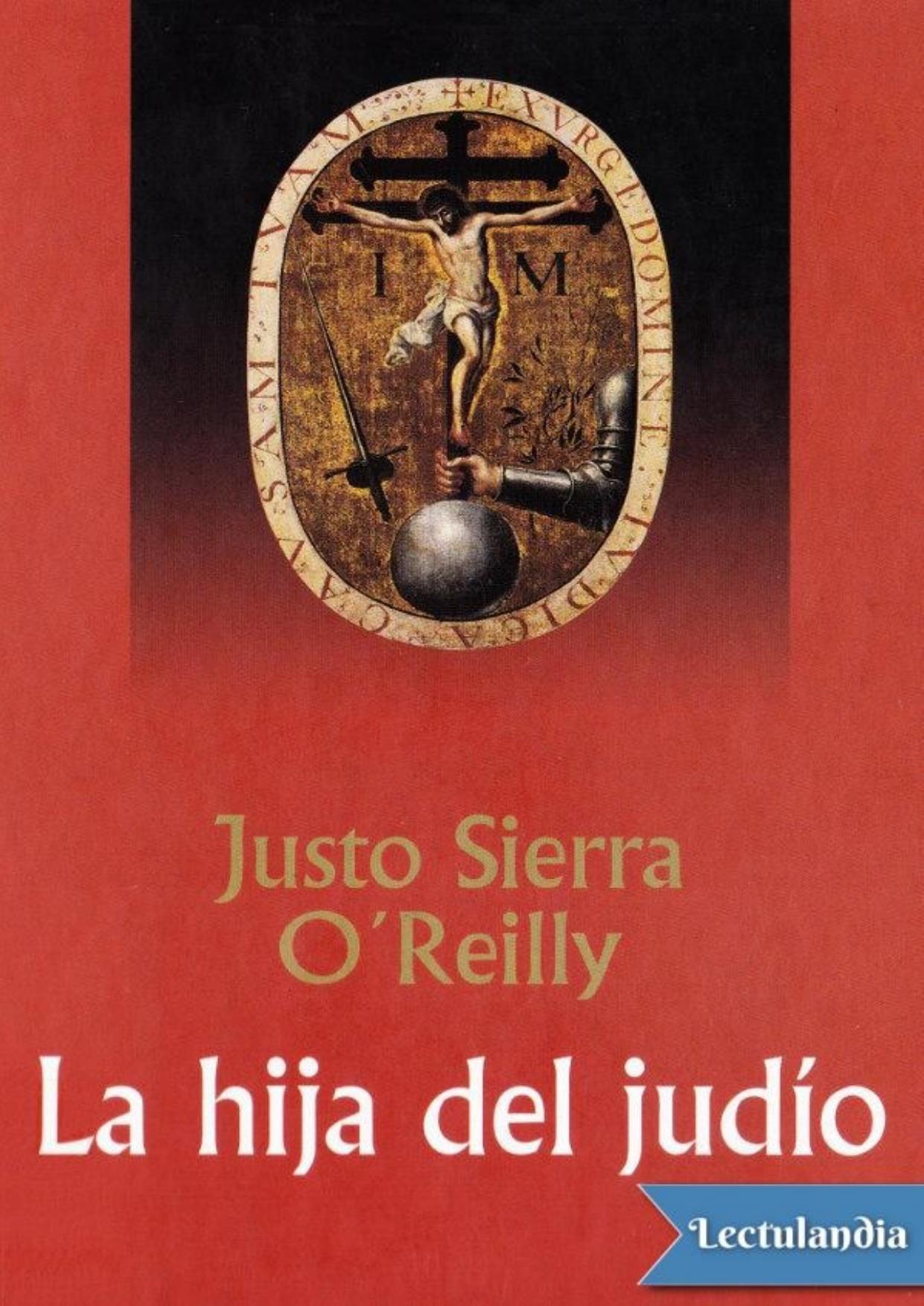 La hija del judío de Justo Sierra O’Reilly, portada del libro