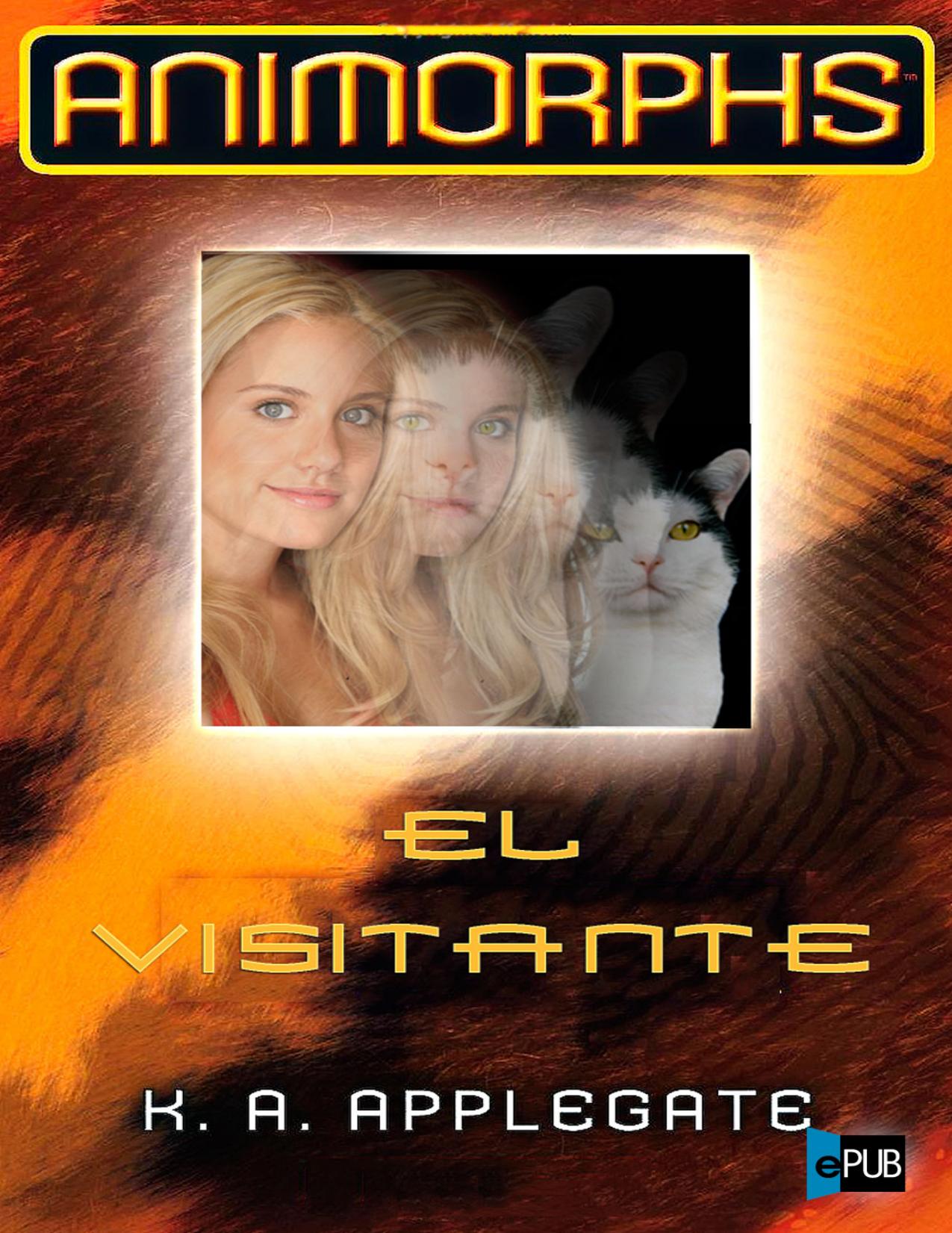 El Visitante de K. A. Applegate, portada del libro