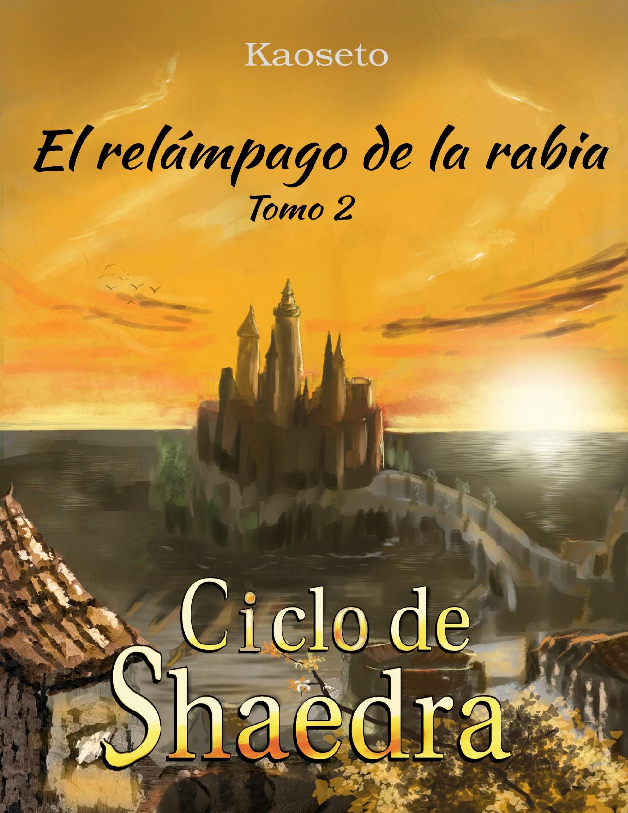 El Relámpago de la Rabia de Kaoseto, portada del libro