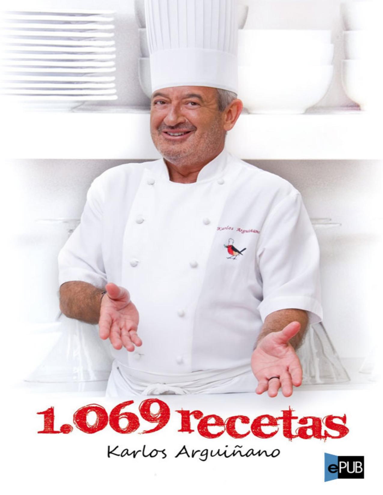 1.069 Recetas de Karlos Arguinano, portada del libro