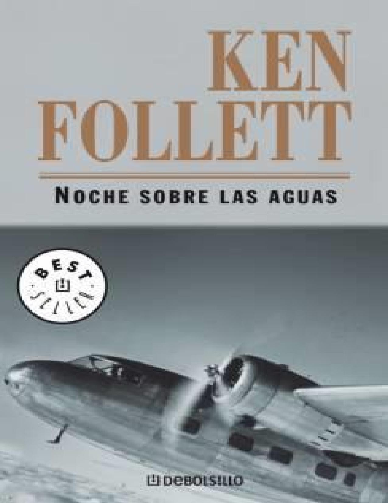 Noche sobre las aguas de Ken Follett, portada del libro